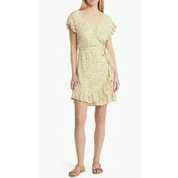 Billabong Wrap and Roll Woven Floral Dress Size M - Picture 1 of 16